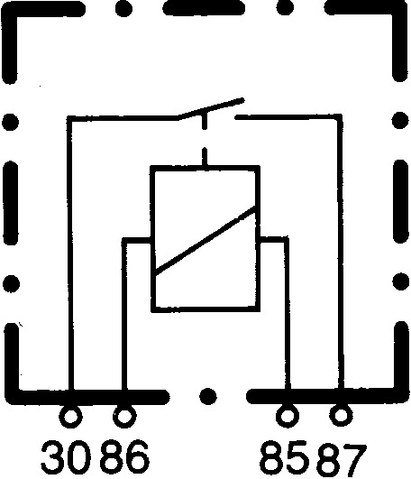 BEHR HELLA SERVICE - 4RA 003 437-081 - Реле, рабочий ток