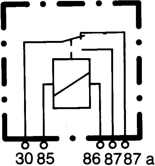 BEHR HELLA SERVICE - 4RD 933 332-011 - Реле, рабочий ток