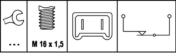 BEHR HELLA SERVICE - 6DD 008 622-081 - Выключатель фонаря сигнала торможения BEHR HELLA SERVICE - 6DD 008 622-081 - Выключатель фонаря сигнала торможения