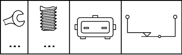 BEHR HELLA SERVICE - 6DD 008 622-151 - Выключатель фонаря сигнала торможения BEHR HELLA SERVICE - 6DD 008 622-151 - Выключатель фонаря сигнала торможения