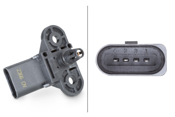 BEHR HELLA SERVICE - 6PP 009 400-261 - Датчик, давление во впускном газопроводе BEHR HELLA SERVICE - 6PP 009 400-261 - Датчик, давление во впускном газопроводе