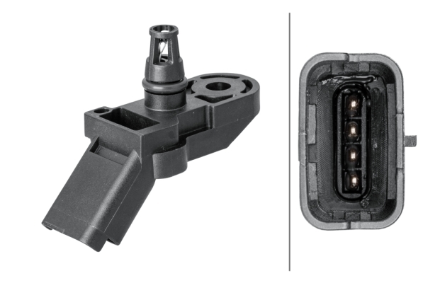 BEHR HELLA SERVICE - 6PP 009 400-301 - Датчик, давление во впускном газопроводе BEHR HELLA SERVICE - 6PP 009 400-301 - Датчик, давление во впускном газопроводе