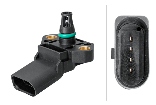 BEHR HELLA SERVICE - 6PP 009 400-471 - Датчик, давление во впускном газопроводе BEHR HELLA SERVICE - 6PP 009 400-471 - Датчик, давление во впускном газопроводе