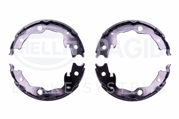 BEHR HELLA SERVICE - 8DA355050031 - Комплект тормозных колодок, стояночная тормозная система