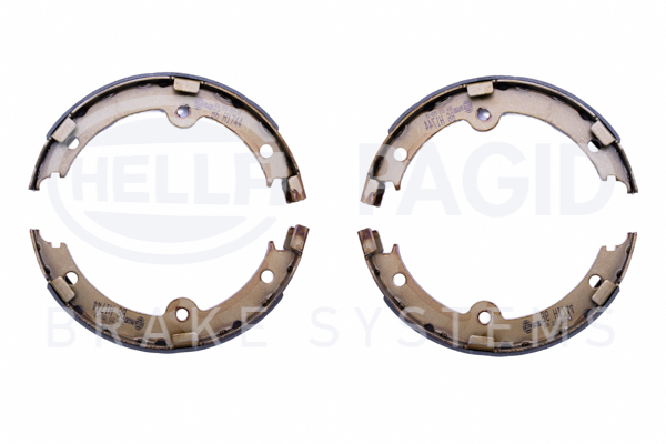 BEHR HELLA SERVICE - 8DA355050191 - Комплект тормозных колодок, стояночная тормозная система BEHR HELLA SERVICE - 8DA355050191 - Комплект тормозных колодок, стояночная тормозная система