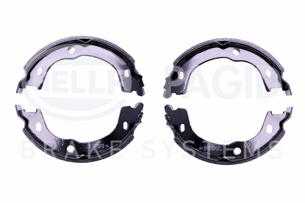 BEHR HELLA SERVICE - 8DA355050251 - Комплект тормозных колодок, стояночная тормозная система