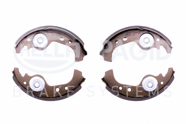 BEHR HELLA SERVICE - 8DB355000091 - Комплект тормозных колодок