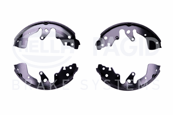 BEHR HELLA SERVICE - 8DB355000261 - Комплект тормозных колодок BEHR HELLA SERVICE - 8DB355000261 - Комплект тормозных колодок