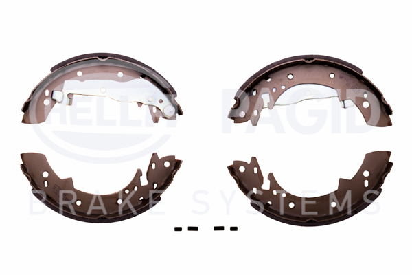 BEHR HELLA SERVICE - 8DB355000731 - Комплект тормозных колодок