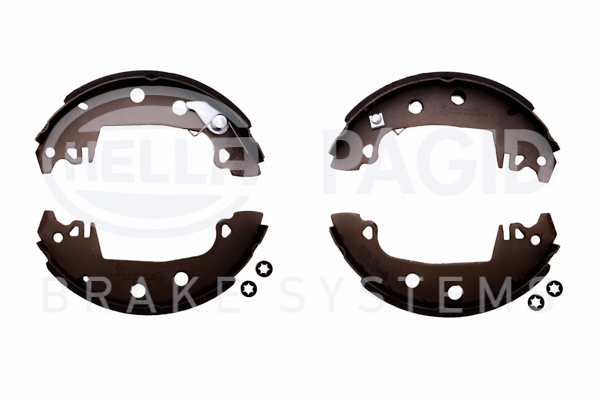 BEHR HELLA SERVICE - 8DB355001201 - Комплект тормозных колодок