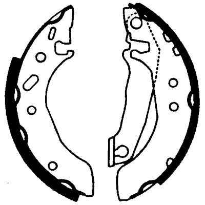 BEHR HELLA SERVICE - 8DB355001251 - Комплект тормозных колодок BEHR HELLA SERVICE - 8DB355001251 - Комплект тормозных колодок