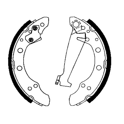 BEHR HELLA SERVICE - 8DB355001341 - Комплект тормозных колодок BEHR HELLA SERVICE - 8DB355001341 - Комплект тормозных колодок