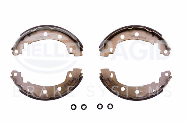 BEHR HELLA SERVICE - 8DB355001891 - Комплект тормозных колодок