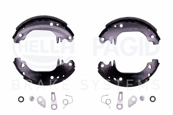 BEHR HELLA SERVICE - 8DB355002001 - Комплект тормозных колодок BEHR HELLA SERVICE - 8DB355002001 - Комплект тормозных колодок