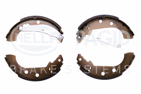 BEHR HELLA SERVICE - 8DB355002381 - Комплект тормозных колодок BEHR HELLA SERVICE - 8DB355002381 - Комплект тормозных колодок