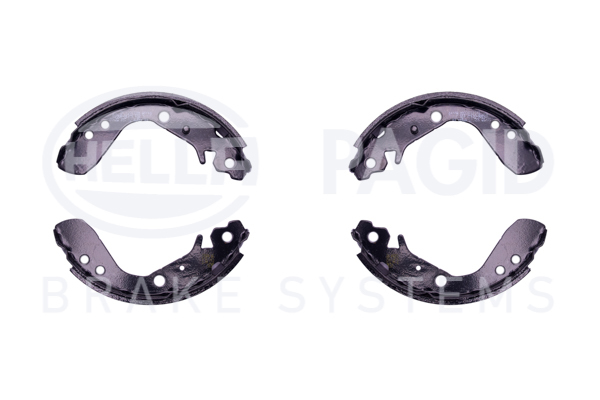 BEHR HELLA SERVICE - 8DB355002651 - Комплект тормозных колодок