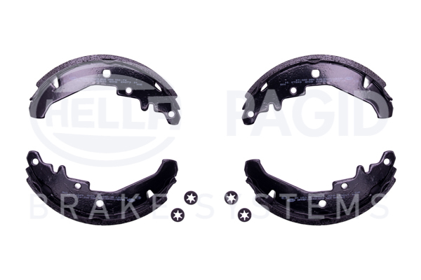 BEHR HELLA SERVICE - 8DB355002741 - Комплект тормозных колодок BEHR HELLA SERVICE - 8DB355002741 - Комплект тормозных колодок