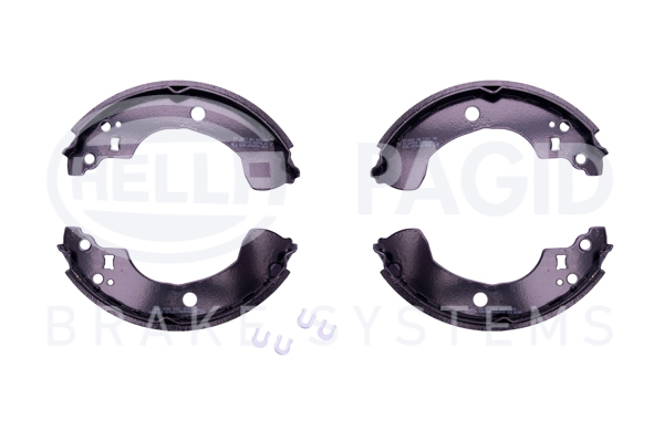 BEHR HELLA SERVICE - 8DB355002881 - Комплект тормозных колодок BEHR HELLA SERVICE - 8DB355002881 - Комплект тормозных колодок