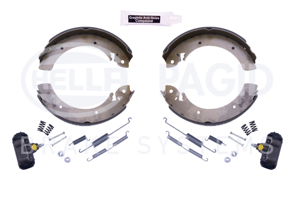 BEHR HELLA SERVICE - 8DB355003251 - Комплект тормозных колодок BEHR HELLA SERVICE - 8DB355003251 - Комплект тормозных колодок