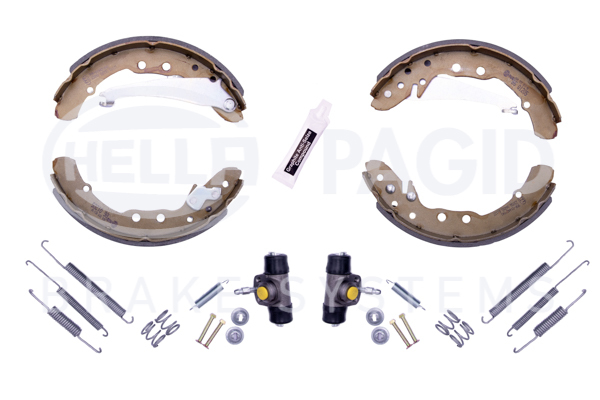 BEHR HELLA SERVICE - 8DB355003561 - Комплект тормозных колодок BEHR HELLA SERVICE - 8DB355003561 - Комплект тормозных колодок