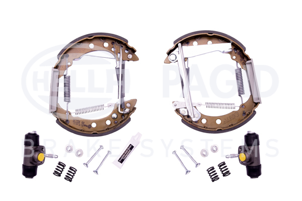 BEHR HELLA SERVICE - 8DB355003721 - Комплект тормозных колодок BEHR HELLA SERVICE - 8DB355003721 - Комплект тормозных колодок