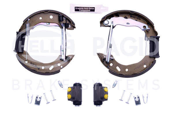 BEHR HELLA SERVICE - 8DB355004441 - Комплект тормозных колодок BEHR HELLA SERVICE - 8DB355004441 - Комплект тормозных колодок