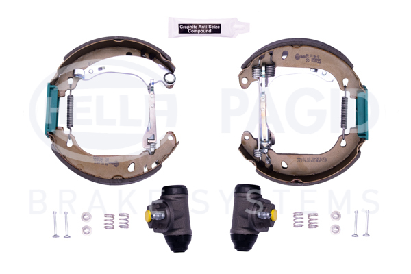 BEHR HELLA SERVICE - 8DB355004531 - Комплект тормозных колодок BEHR HELLA SERVICE - 8DB355004531 - Комплект тормозных колодок