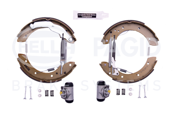 BEHR HELLA SERVICE - 8DB355004621 - Комплект тормозных колодок BEHR HELLA SERVICE - 8DB355004621 - Комплект тормозных колодок