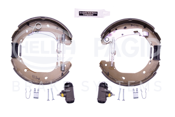 BEHR HELLA SERVICE - 8DB355005091 - Комплект тормозных колодок BEHR HELLA SERVICE - 8DB355005091 - Комплект тормозных колодок