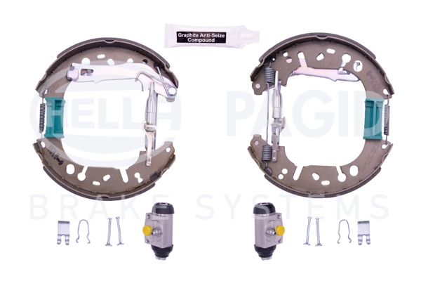 BEHR HELLA SERVICE - 8DB355005191 - Комплект тормозных колодок
