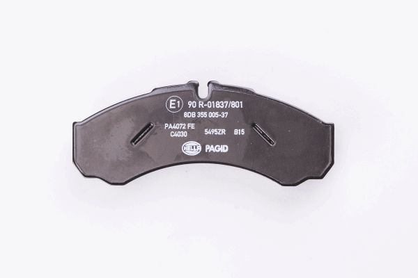 BEHR HELLA SERVICE - 8DB355005371 - Комплект тормозных колодок, дисковый тормоз