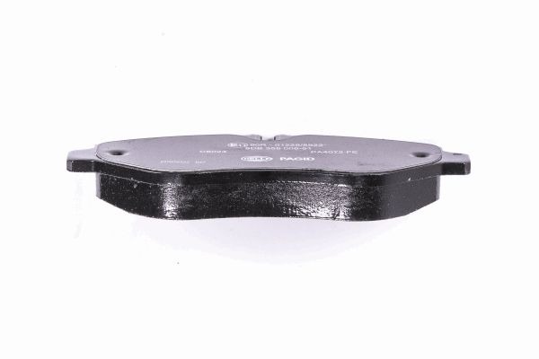 BEHR HELLA SERVICE - 8DB355005511 - Комплект тормозных колодок, дисковый тормоз BEHR HELLA SERVICE - 8DB355005511 - Комплект тормозных колодок, дисковый тормоз