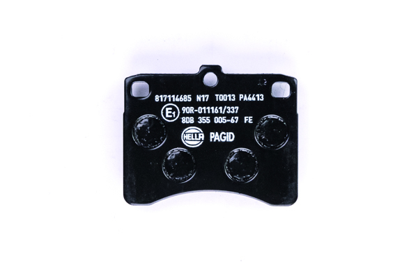 BEHR HELLA SERVICE - 8DB355005671 - Комплект тормозных колодок, дисковый тормоз