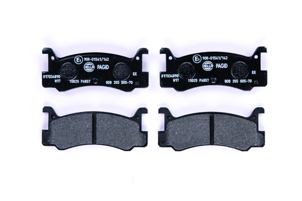 BEHR HELLA SERVICE - 8DB355005701 - Комплект тормозных колодок, дисковый тормоз