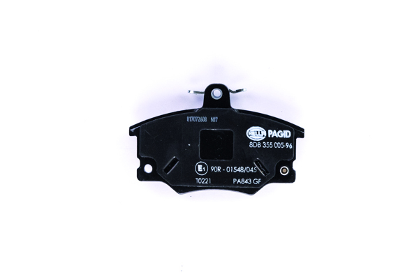 BEHR HELLA SERVICE - 8DB355005961 - Комплект тормозных колодок, дисковый тормоз BEHR HELLA SERVICE - 8DB355005961 - Комплект тормозных колодок, дисковый тормоз