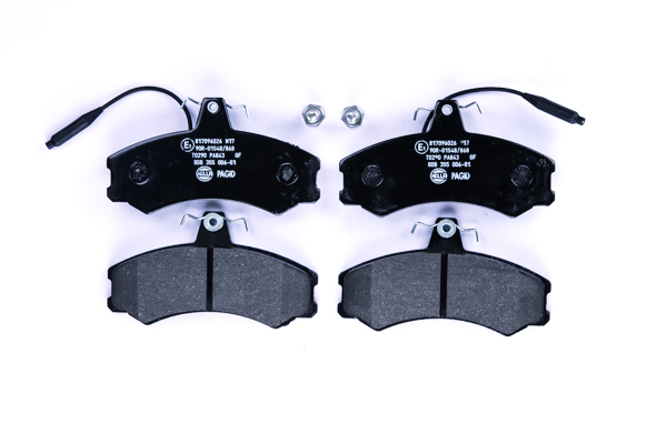 BEHR HELLA SERVICE - 8DB355006011 - Комплект тормозных колодок, дисковый тормоз BEHR HELLA SERVICE - 8DB355006011 - Комплект тормозных колодок, дисковый тормоз