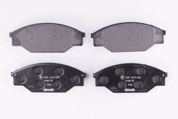 BEHR HELLA SERVICE - 8DB355006121 - Комплект тормозных колодок, дисковый тормоз