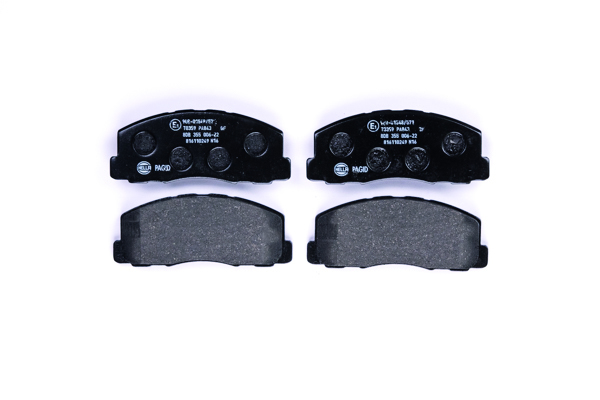 BEHR HELLA SERVICE - 8DB355006211 - Комплект тормозных колодок, дисковый тормоз