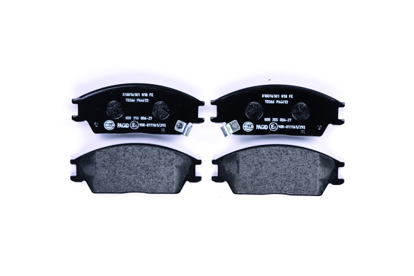 BEHR HELLA SERVICE - 8DB355006271 - Комплект тормозных колодок, дисковый тормоз