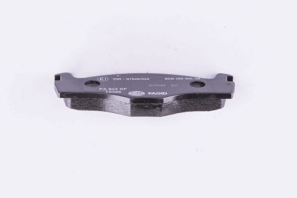 BEHR HELLA SERVICE - 8DB355006381 - Комплект тормозных колодок, дисковый тормоз BEHR HELLA SERVICE - 8DB355006381 - Комплект тормозных колодок, дисковый тормоз