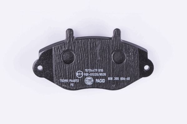 BEHR HELLA SERVICE - 8DB355006401 - Комплект тормозных колодок, дисковый тормоз