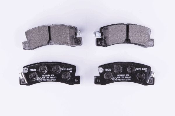 BEHR HELLA SERVICE - 8DB355006431 - Комплект тормозных колодок, дисковый тормоз BEHR HELLA SERVICE - 8DB355006431 - Комплект тормозных колодок, дисковый тормоз