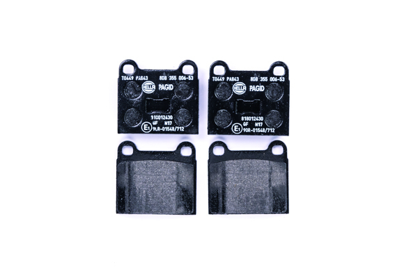 BEHR HELLA SERVICE - 8DB355006531 - Комплект тормозных колодок, дисковый тормоз