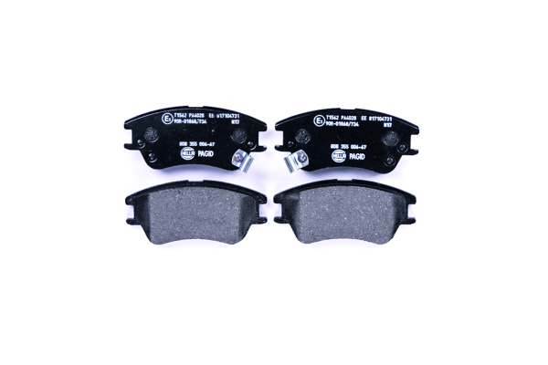 BEHR HELLA SERVICE - 8DB355006671 - Комплект тормозных колодок, дисковый тормоз BEHR HELLA SERVICE - 8DB355006671 - Комплект тормозных колодок, дисковый тормоз