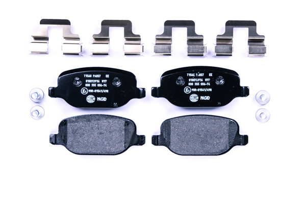 BEHR HELLA SERVICE - 8DB355006741 - Комплект тормозных колодок, дисковый тормоз BEHR HELLA SERVICE - 8DB355006741 - Комплект тормозных колодок, дисковый тормоз