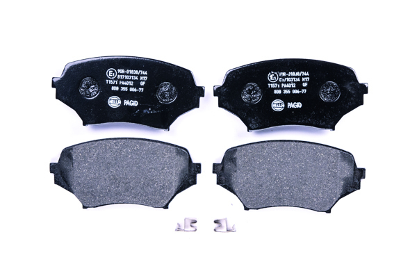 BEHR HELLA SERVICE - 8DB355006771 - Комплект тормозных колодок, дисковый тормоз BEHR HELLA SERVICE - 8DB355006771 - Комплект тормозных колодок, дисковый тормоз