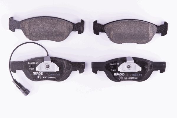 BEHR HELLA SERVICE - 8DB355007901 - Комплект тормозных колодок, дисковый тормоз