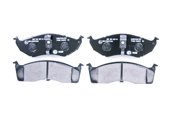 BEHR HELLA SERVICE - 8DB355007941 - Комплект тормозных колодок, дисковый тормоз BEHR HELLA SERVICE - 8DB355007941 - Комплект тормозных колодок, дисковый тормоз