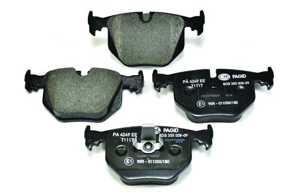 BEHR HELLA SERVICE - 8DB355008091 - Комплект тормозных колодок, дисковый тормоз