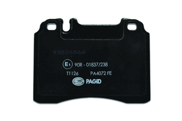 BEHR HELLA SERVICE - 8DB355008181 - Комплект тормозных колодок, дисковый тормоз